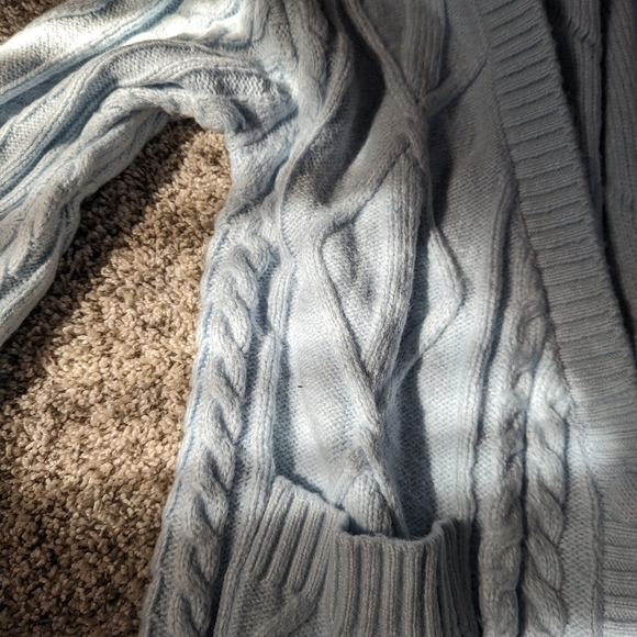 Baby blue oversized sweater - Picture 2 of 4